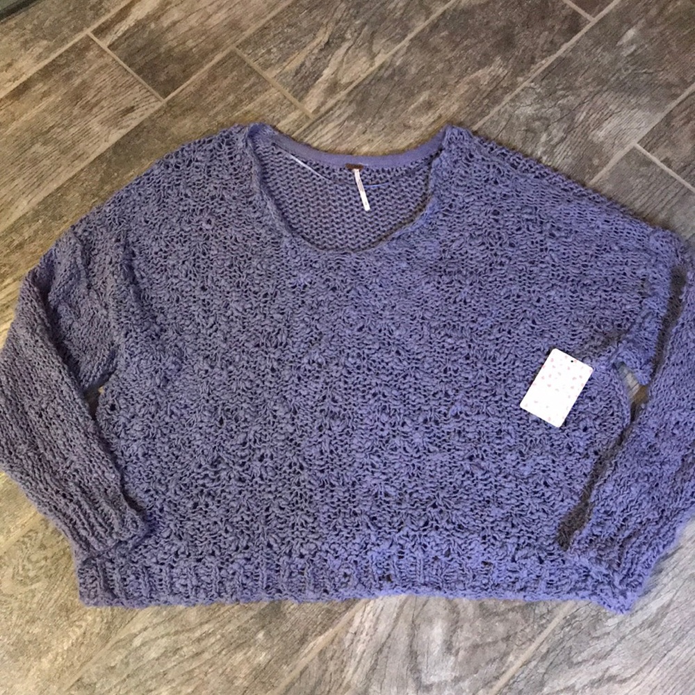 Free people cropped sweater